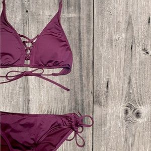 Maroon Bikini